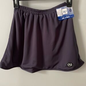 Balle de Match Reversible Tennis Skirt Women’s Small S Burgundy and Gray NWT
